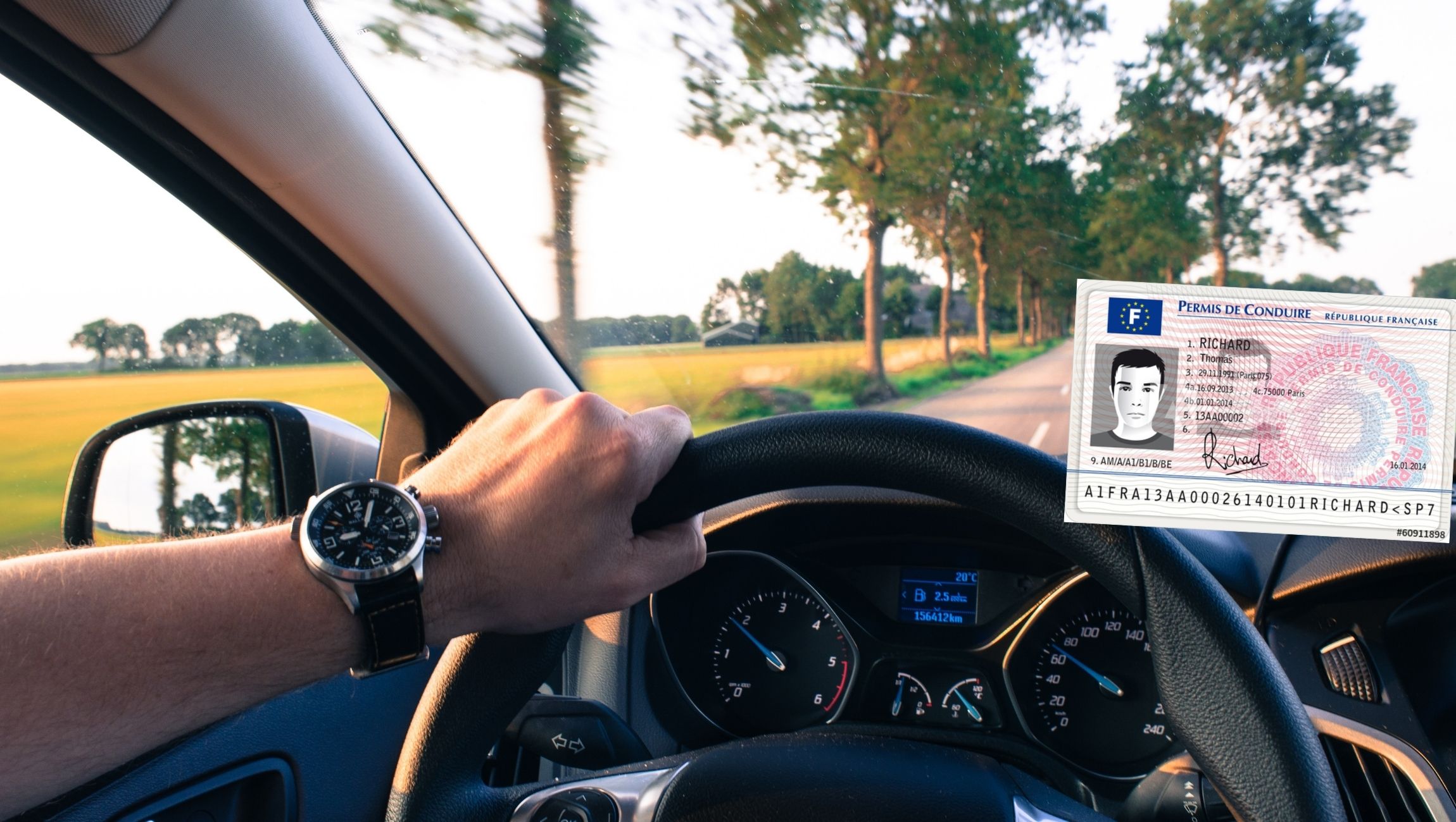 erreur sur permis de conduire